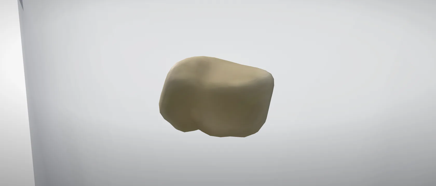 Fourth tarsal bone (Os tarsale IV) of the horse, left side: a three-quarter view of the bone.